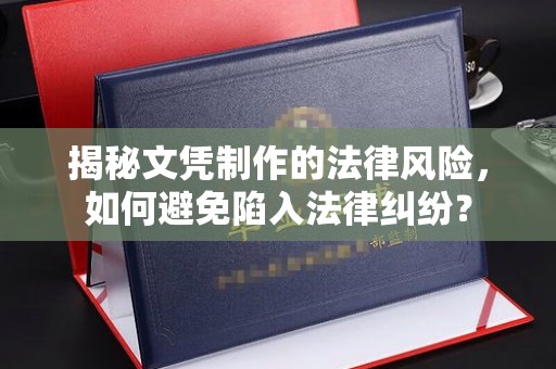 英山揭秘文凭制作的法律风险，如何避免陷入法律纠纷？